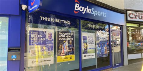 BoyleSports Shop Locator.